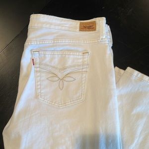 Levi’s Vintage 545 Low Boot Cut Jeans - White